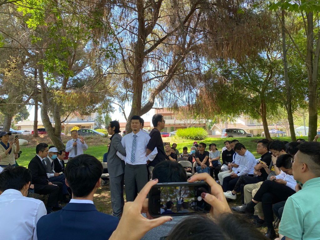 主日聚会，弟兄姊妹分享8/3/2025