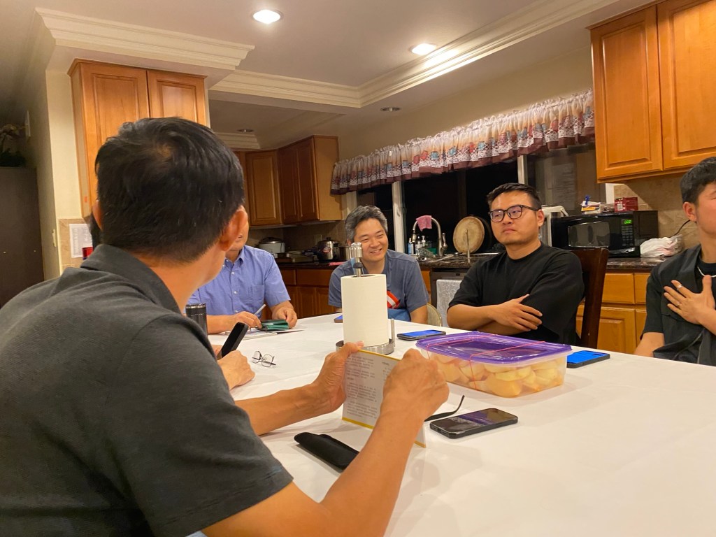 08/09/2025周六晚上活水排聚会