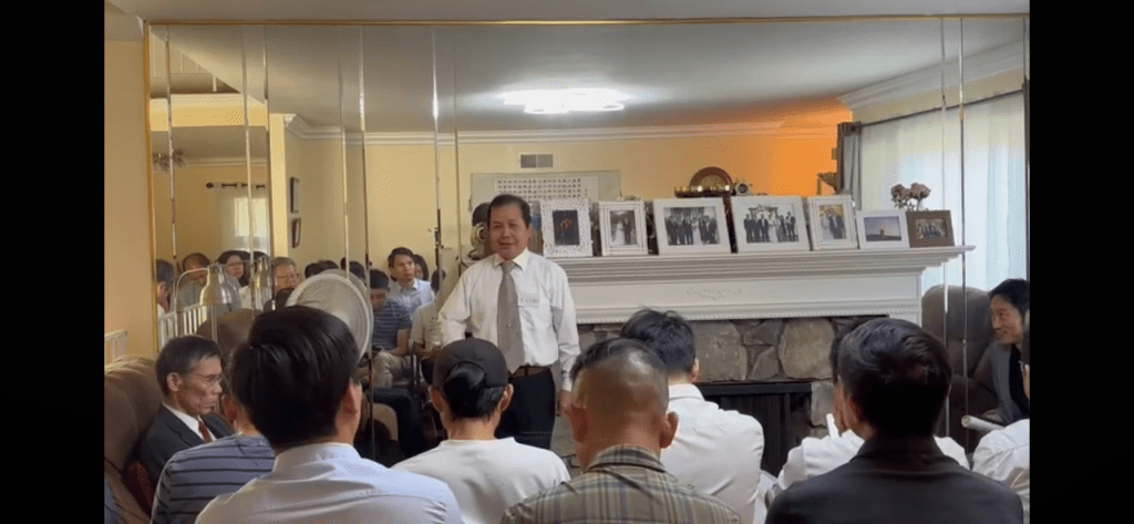 黄天卫弟兄主日为主申言